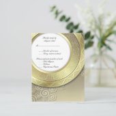 UAWG zum Empfang Einladung (Stehend Vorderseite)