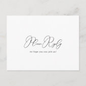 UAwg zum Minimalistischen Menü mit klassischem Chi Postkarte (Vorderseite)