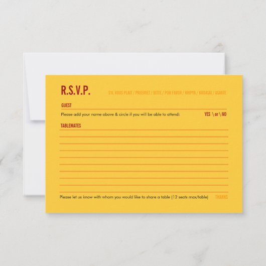 UAwg zum Thema Kultur und Diversity RSVP Karte (Rückseite)