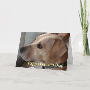 UB- Cute Pup Father's Day Card Karte