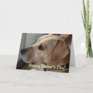 UB- Cute Pup Father's Day Card Karte