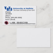 UB SEDS Visitenkarte (Vorne/Hinten)