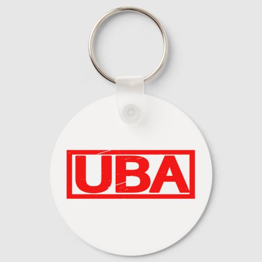 Uba Briefmarke Schlüsselanhänger (Vorderseite)