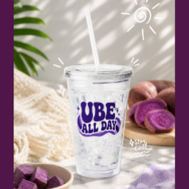 Ube All Day Becher
