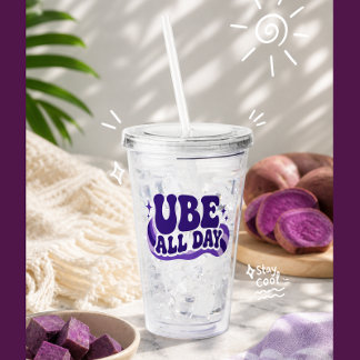 Ube All Day Becher
