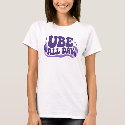 Ube-All-Tag-Tasse T-Shirt (Vorderseite)