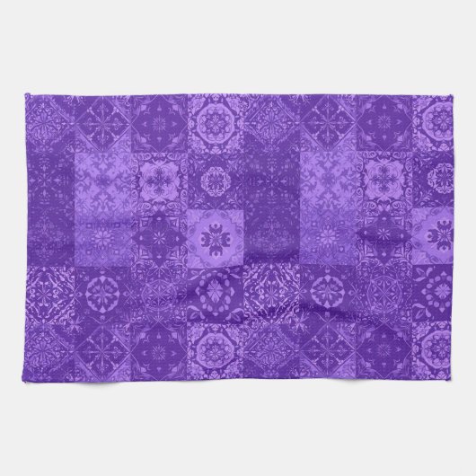 Ube Halaya Lila Geschirrtuch (Horizontal)