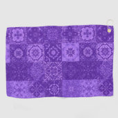 Ube Halaya Lila Golfhandtuch (Horizontal)