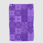 Ube Halaya Lila Golfhandtuch (Vorderseite)