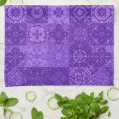 Ube Halaya Purple Geschirrtuch (Gefaltet)