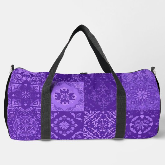 Ube Halaya Violett LARGE Duffle Bag (Vorderseite)