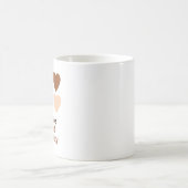 Übe radikale Empathie Kaffeetasse (Mittel)