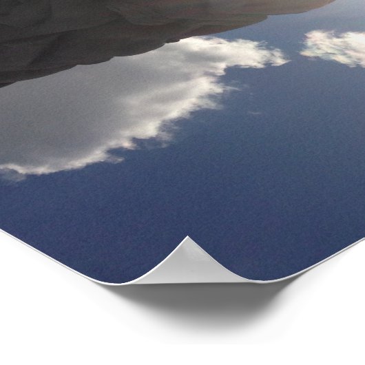 Übe radikale Großzügigkeit! Poster (Ecke)