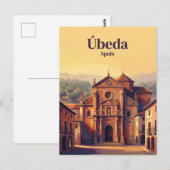 Úbeda Spanien Postkarte (Vorne/Hinten)