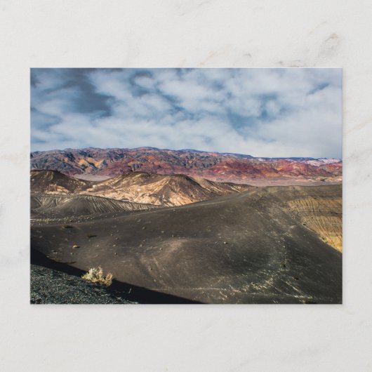 Ubehebe Crater Death Valley Postkarte (Vorderseite)