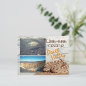 Ubehebe Krater, Death Valley National Park, CA Postkarte (Stehend Vorderseite)