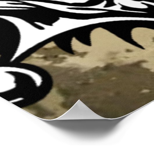 Übel, Beängstigende Clowns Poster (Ecke)