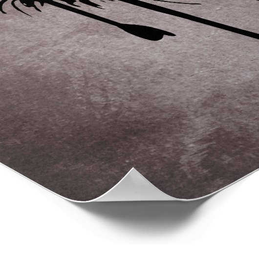 Übel Blume Bug Vintag Poster (Ecke)