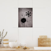 Übel Blume Bug Vintag Poster (Küche)