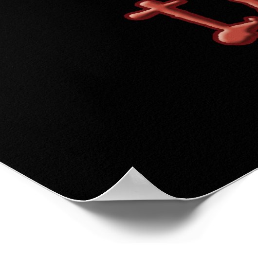 Übel im Innern Poster (Ecke)