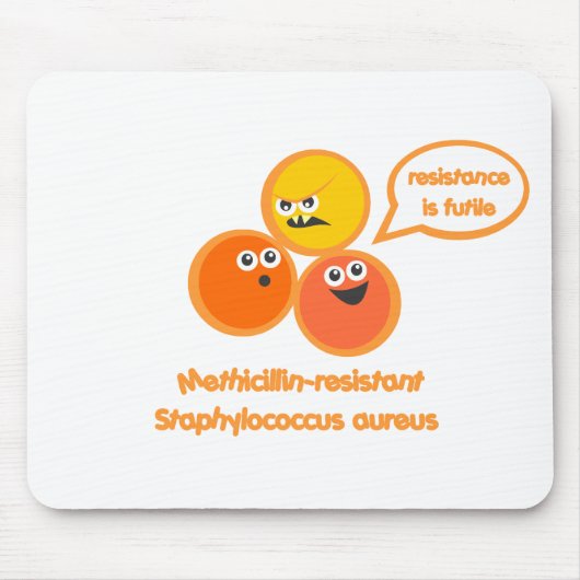 Übel MRSA Mousepad (Vorne)