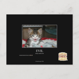 Übel Postkarte