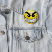 Übel-smileygesicht Button (Beispiel)