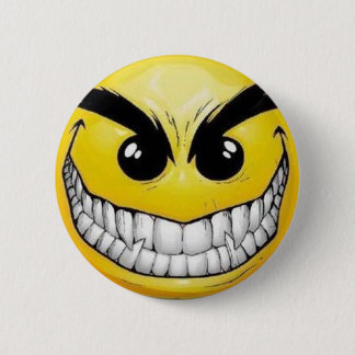 Übel-smileygesicht Button