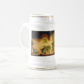 Übel-ution Kaffeetasse/Stein Bierglas (Vorderseite Links)