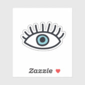 Übeles Auge Aufkleber (Blatt)