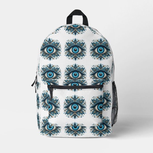 Übeles Auge Bedruckter Rucksack (Vorderseite)
