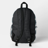Übeles Auge Bedruckter Rucksack (Rückseite)
