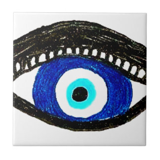 Übeles Auge Fliese