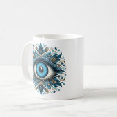 Übeles Auge Kaffeetasse (Vorderseite Links)
