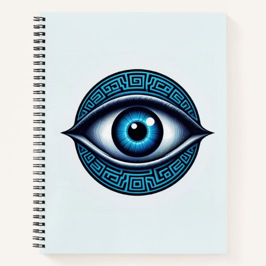 Übeles Auge Notizblock (Vorderseite)