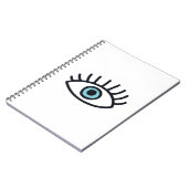 Übeles Auge Notizblock (Linke Seite)