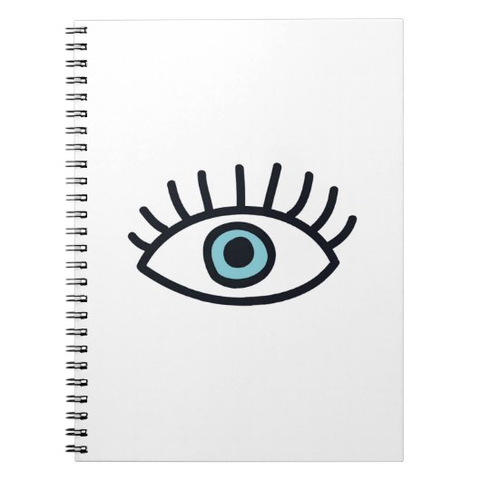 Übeles Auge Notizblock (Vorderseite)