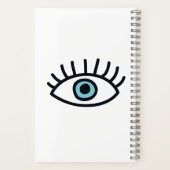 Übeles Auge Notizblock (Rückseite)