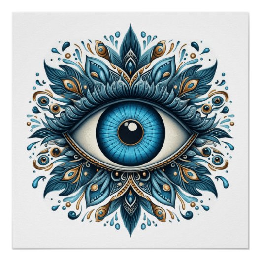 Übeles Auge Poster (Vorderseite)