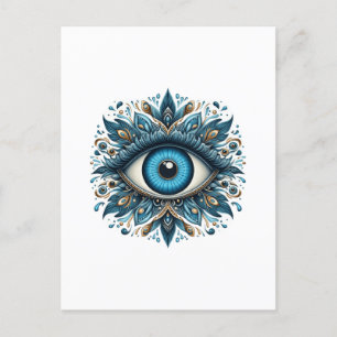 Übeles Auge Postkarte