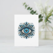 Übeles Auge Postkarte (Stehend Vorderseite)