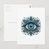 Übeles Auge Postkarte (Vorne/Hinten)