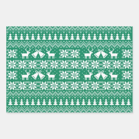 Übeles Pullover Geschenkpapier Set (Vorderseite 2)