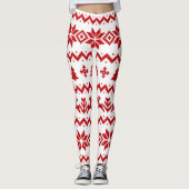 Übeles Pullover Weihnachten Leggings (Vorderseite)