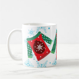 Übeles Sweater Snowflakes-Muster Kaffeetasse