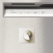 Übelkeit, pearlisiert, Muschel 2 Magnet (In Situ (Geschirrspüler))