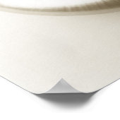 Übelkeit, pearlisiert, Muschel 2 Poster (Ecke)