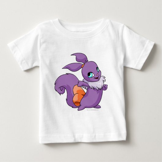 Übell Lila Baby T-shirt (Vorderseite)