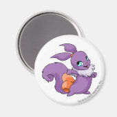 Übell Lila Magnet (Vorderseite/Rückseite)