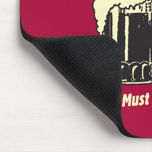 Übeltäter: Man muss bestraft werden Mousepad (Ecke)